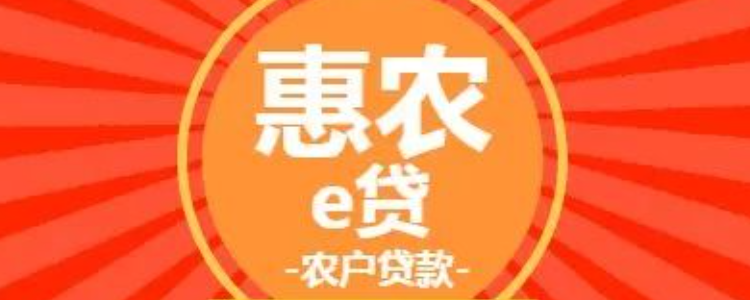 农行惠农e贷如何办理