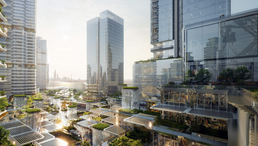 直击引领区打造未来滨江岸线新地标上海金滩区域功能策划及城市概念