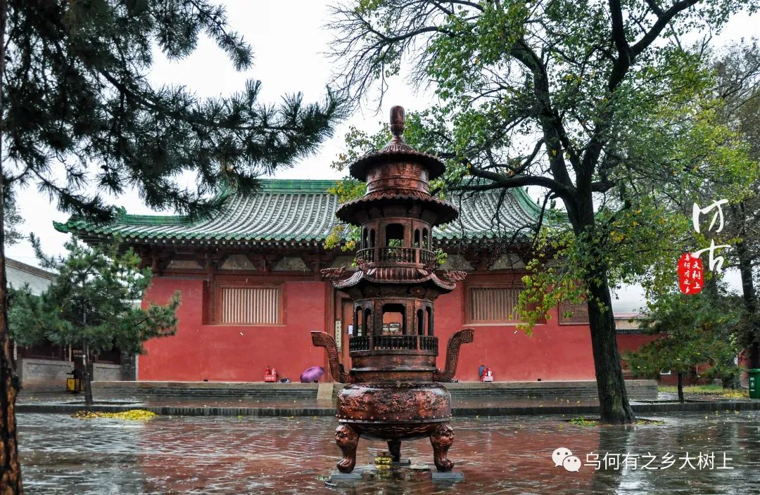 岩山寺壁画:山西寺院壁画"双璧",趁专家修缮时得以进入观赏