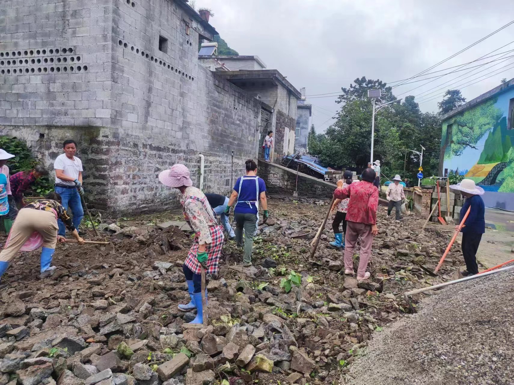 晴隆县大厂镇:乡村怎么建 院坝来协商