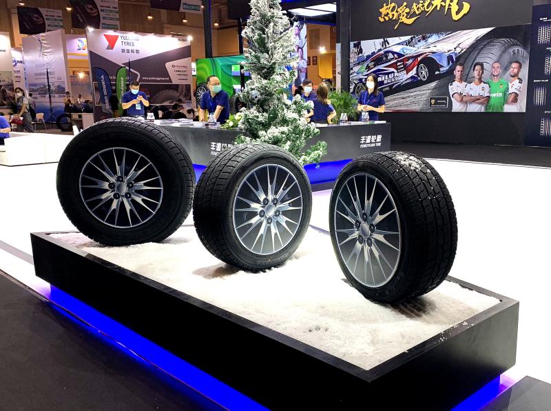 奥利给!山能枣矿丰源轮胎公司出席第17届中国国际轮胎展