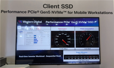 前所未有的高速存储体验：西部数据展示PCIe Gen5固态硬盘 顺序读取接近15GB/s