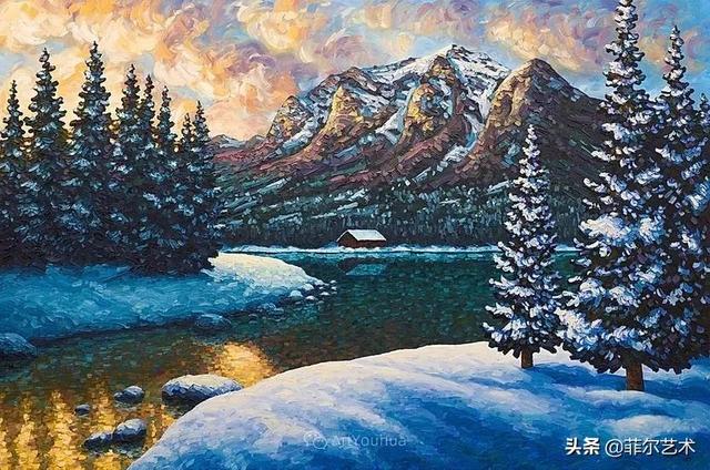 令人沉醉,唯美壮丽印象派风景油画~加拿大画家乔·雷默作品欣赏
