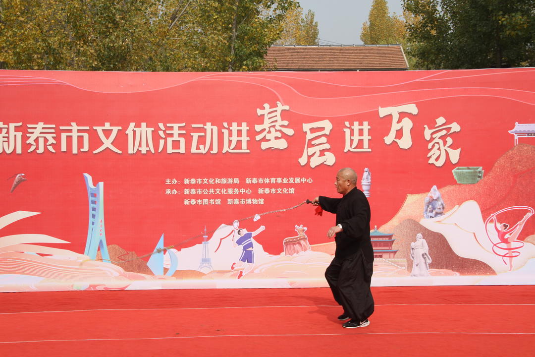 文化进万家 惠民走基层 新泰市文体活动进基层进万家活动走进石莱镇