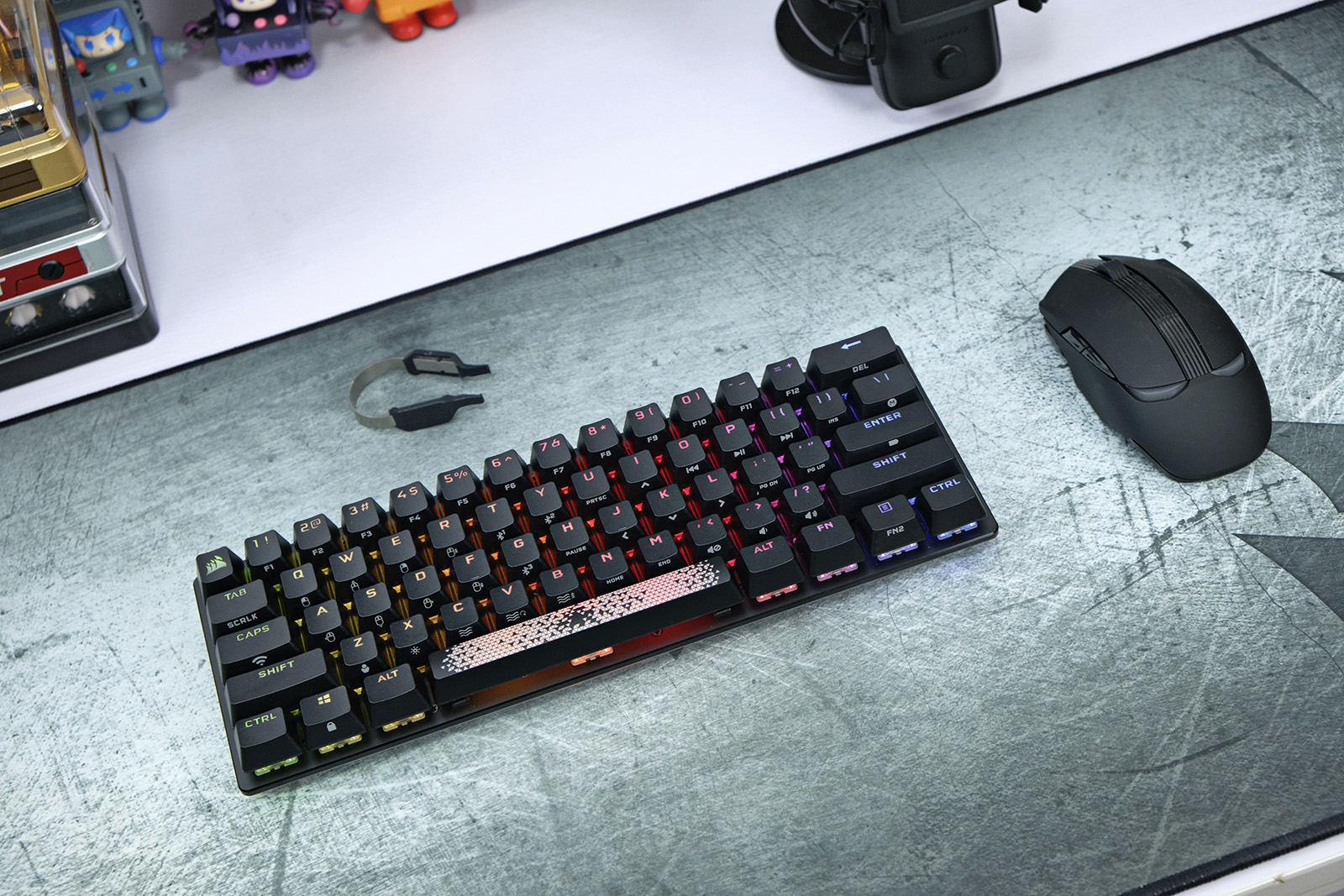 三模无线,热拔插,全方位升级美商海盗船k70 pro mini wireless