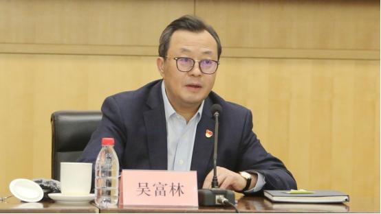 进出口银行行长吴富林(图源银保监会官网)