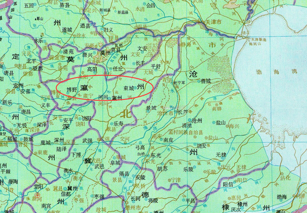 河間地名溯源及建置沿革