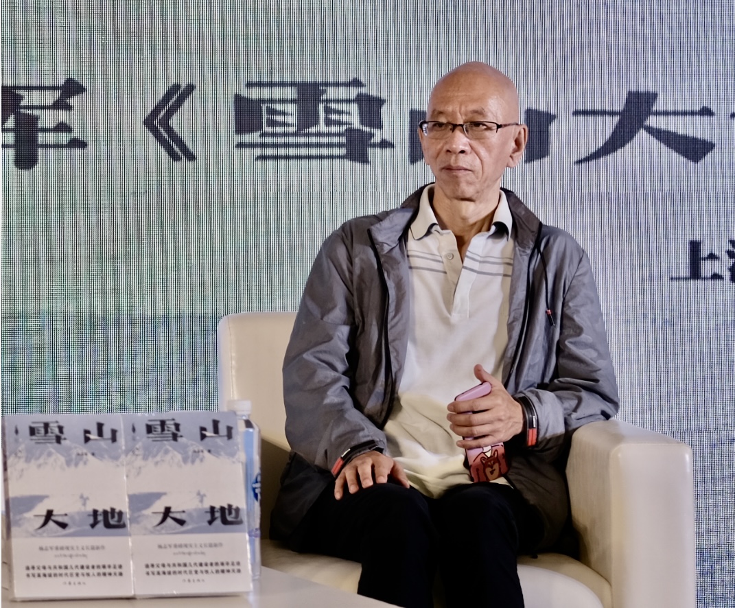 2023上海书展|茅盾文学奖得主杨志军《雪山大地》亮相,福州读者也来"