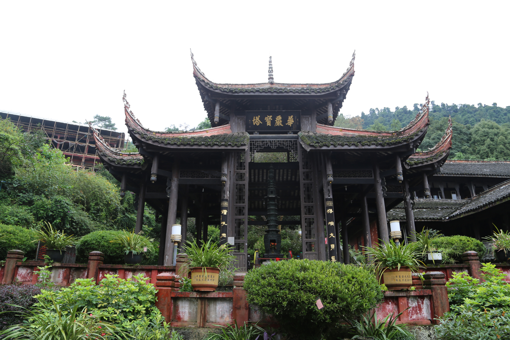 中国4大名寺庙图片