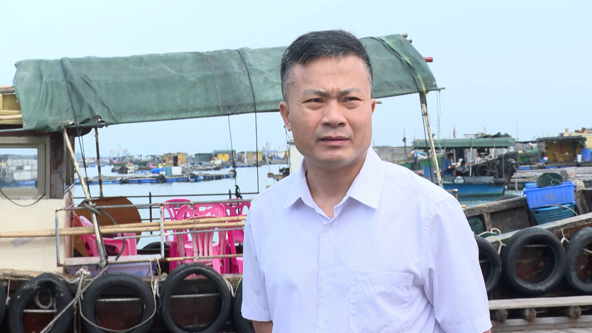 海陵区领导陈永禄检查"五一"期间水上安全工作