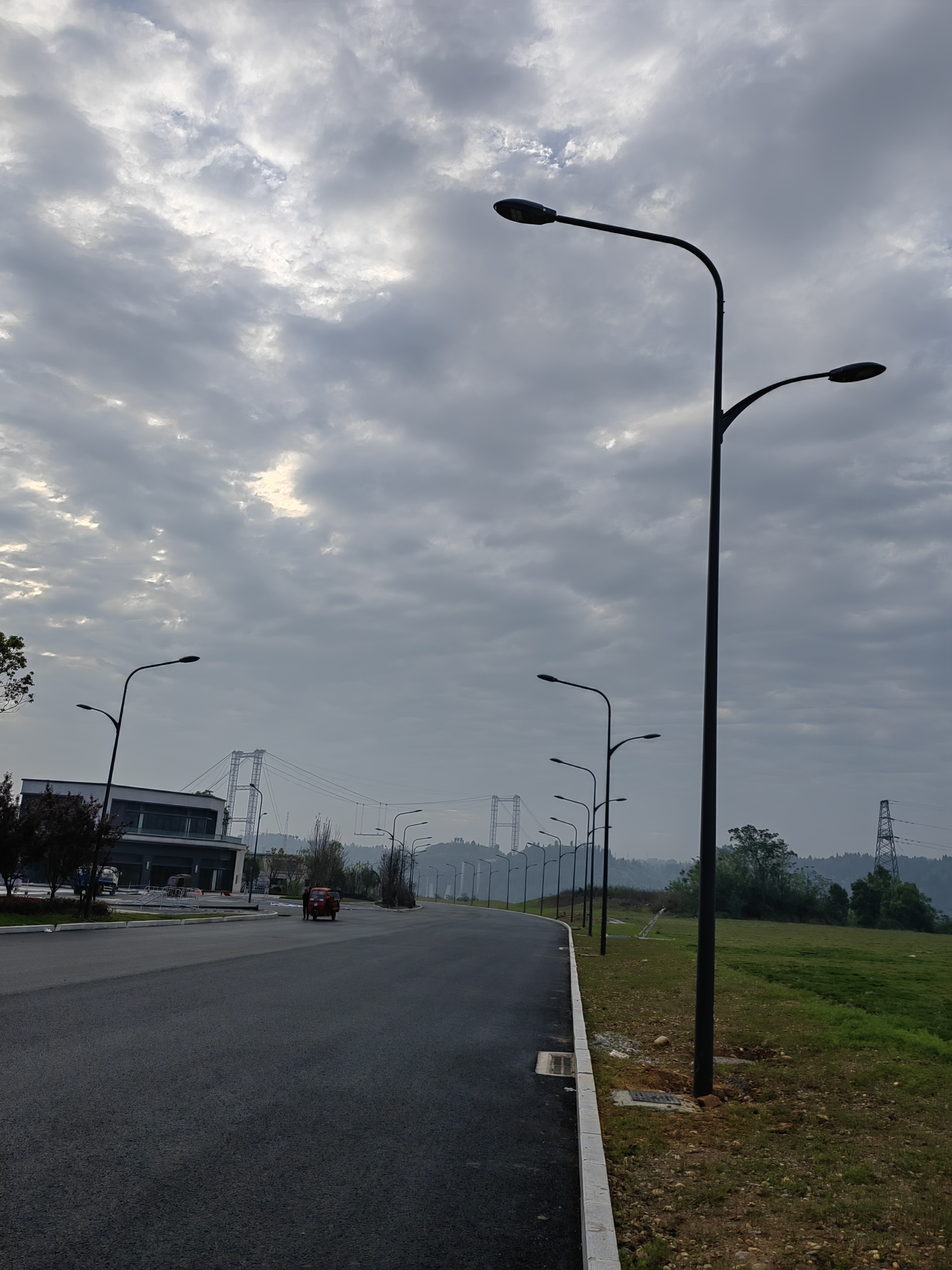 重庆高低臂路灯工程项目案例