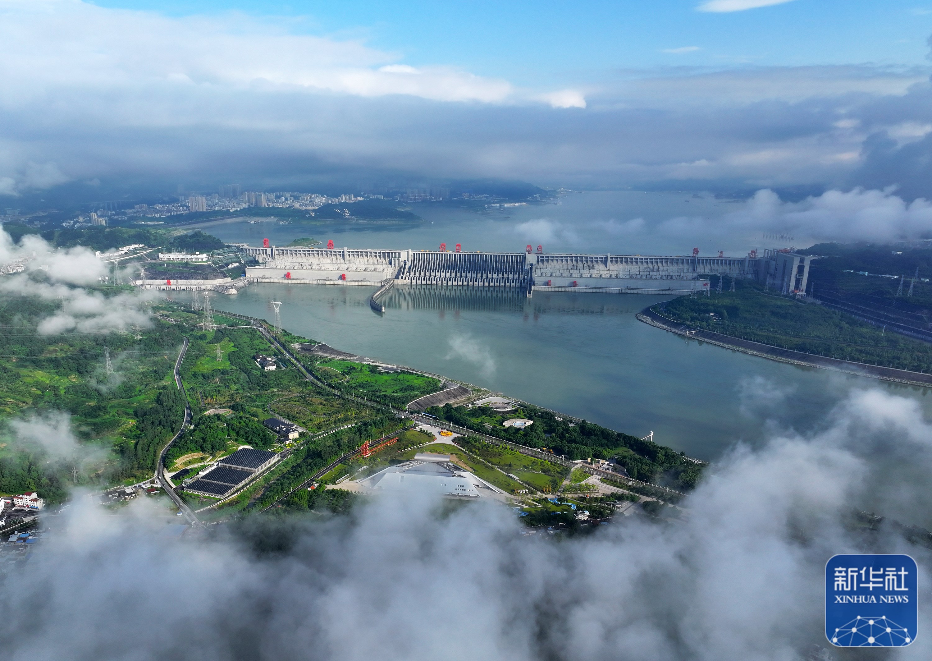 三峡大坝真实图片图片