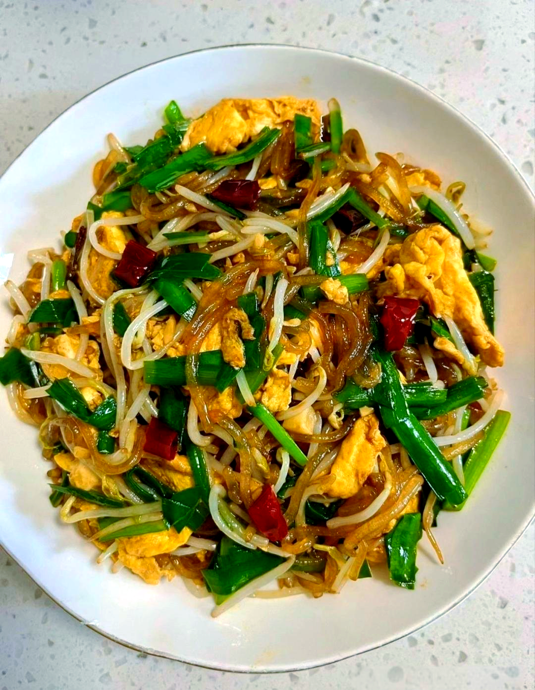 家常炒合菜:简单美味,营养丰富的下饭菜!
