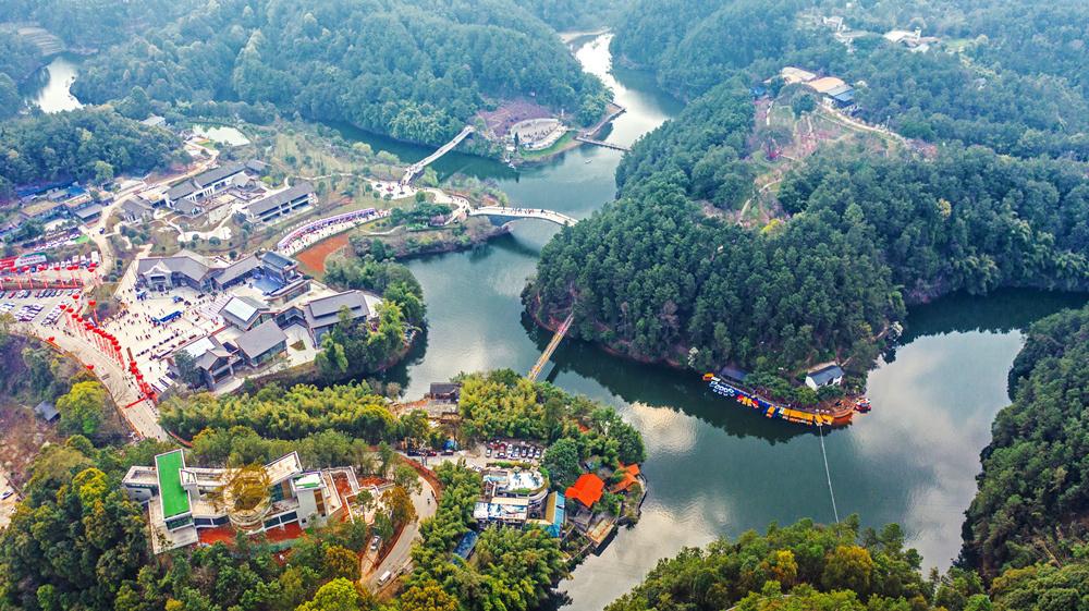 自贡市自流井区尖山村:体验原生态农家乐|出发!2022"安逸"带你寻名村