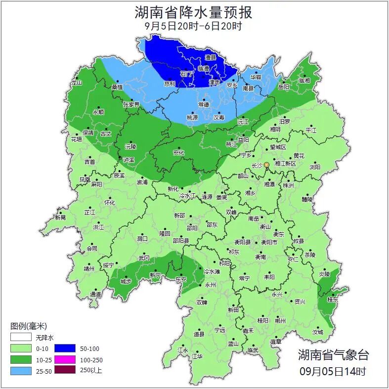 湖南怀化新晃天气马上知
