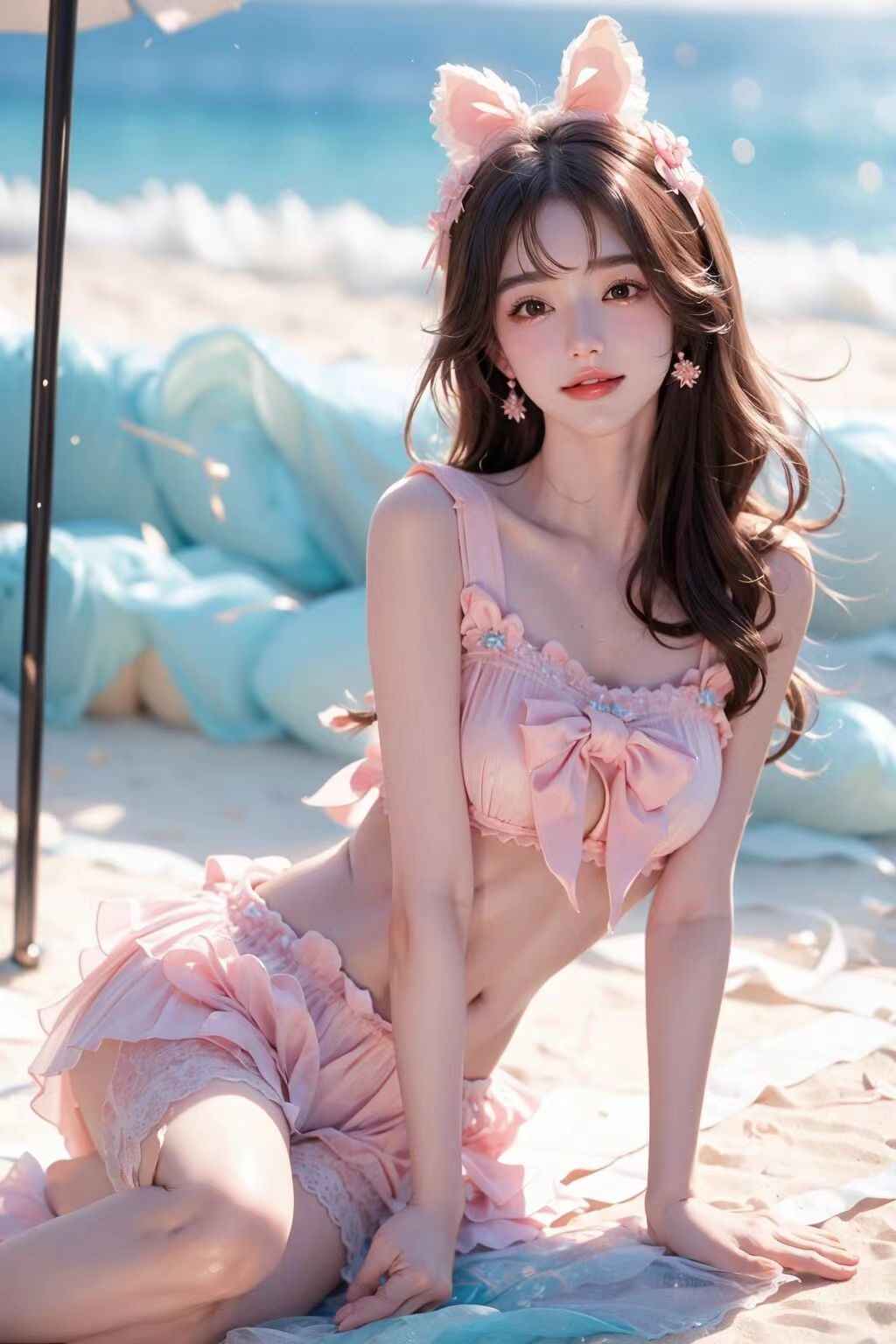 ai甜美泳装女神,男人多久对女人不感兴趣?