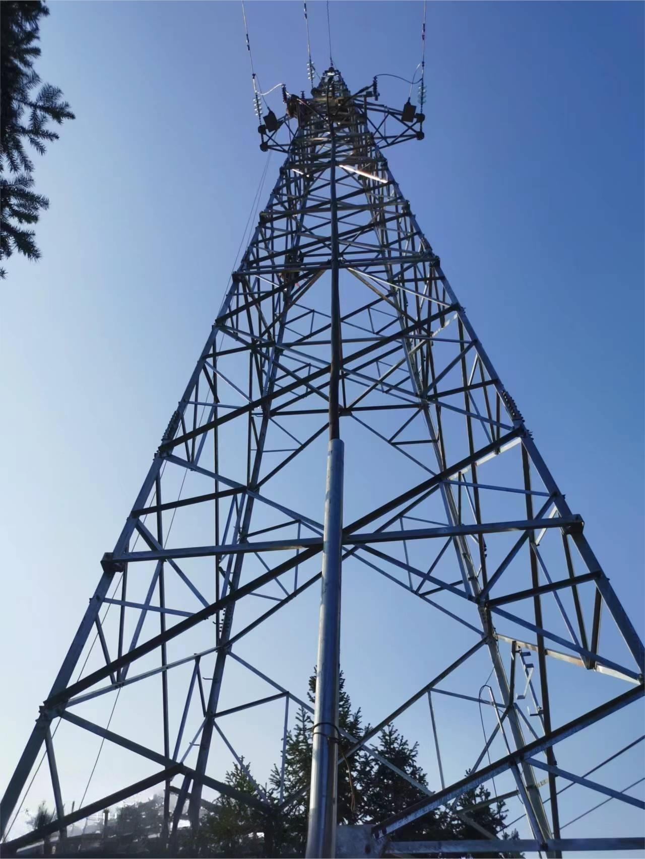 毛俊水库35kv线路工程全线贯通