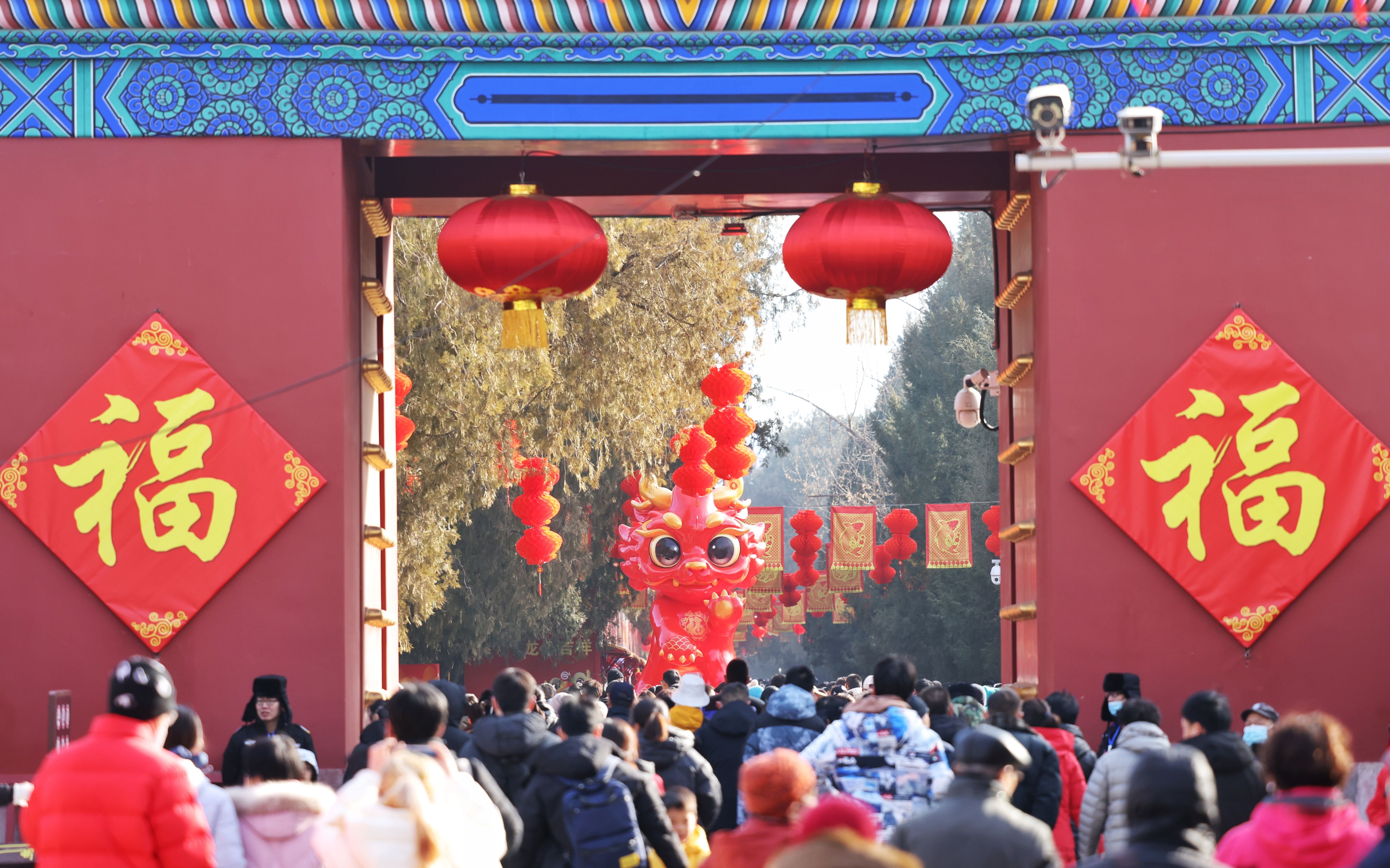 北京地坛庙会今日开幕,传统项目回归市民感叹"没变样"