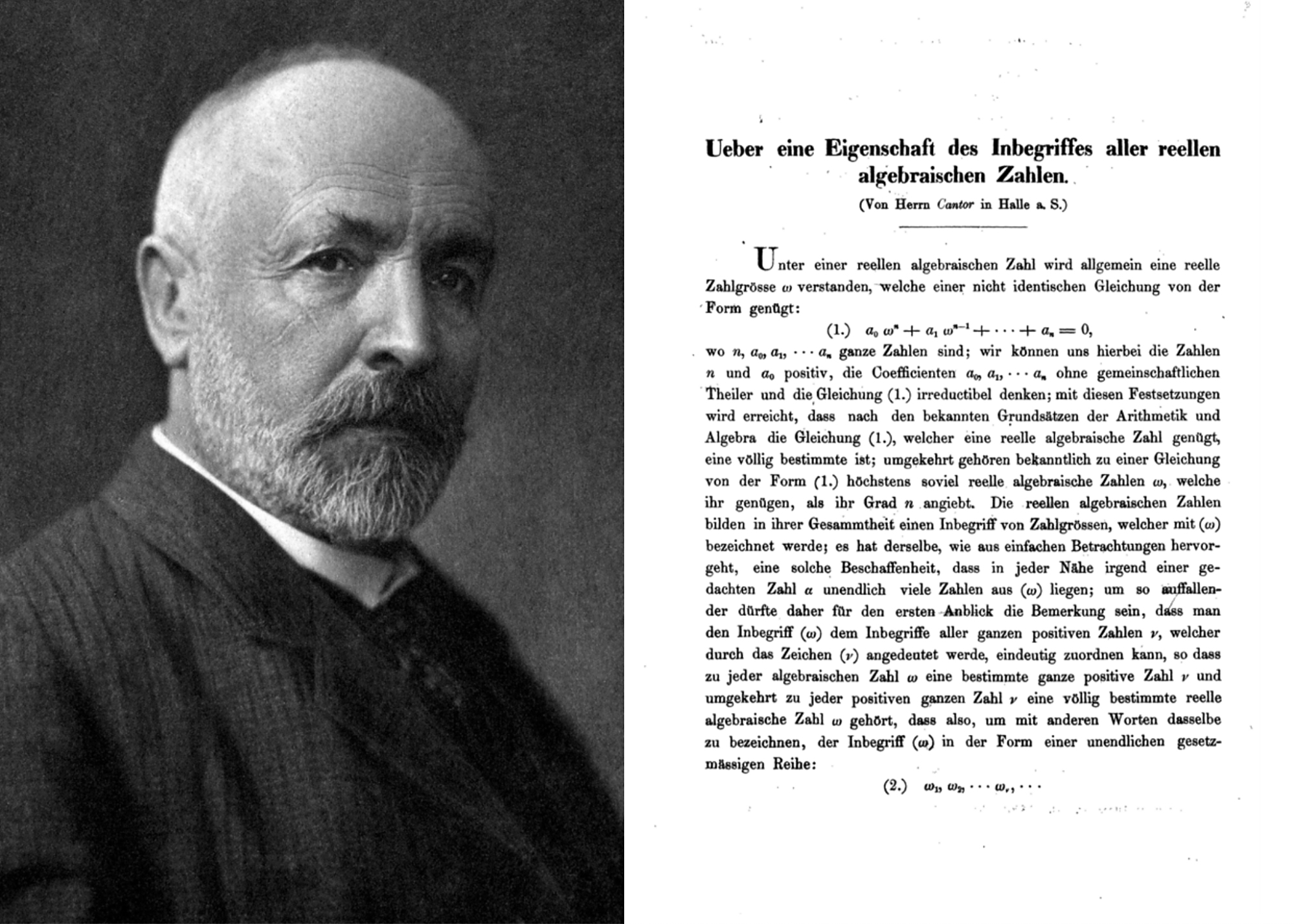 无限和超限的本质,天才康托尔创造的数学天堂