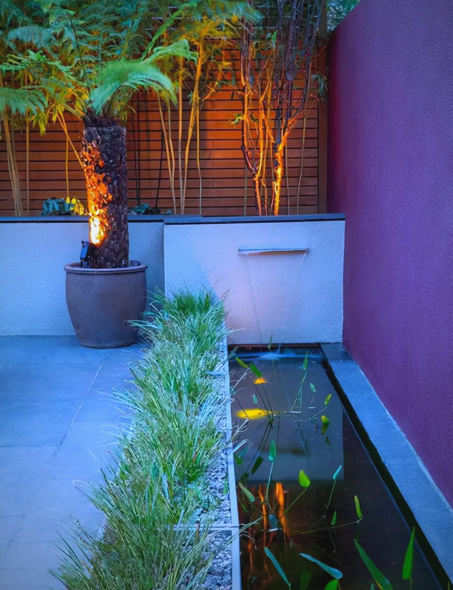 众多庭院鱼池设计案例,值得一试