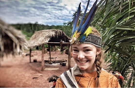 巴西一原始部落,女性穿着"清爽",可以任意交换伴侣