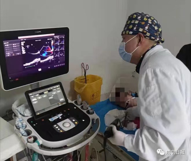 咸宁首例!从食管插入做超声心动图,找到了她胸闷4年的原因