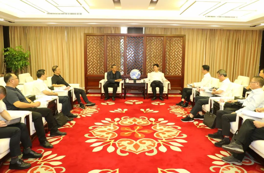 陈少荣会见广州智光电气公司董事长李永喜一行