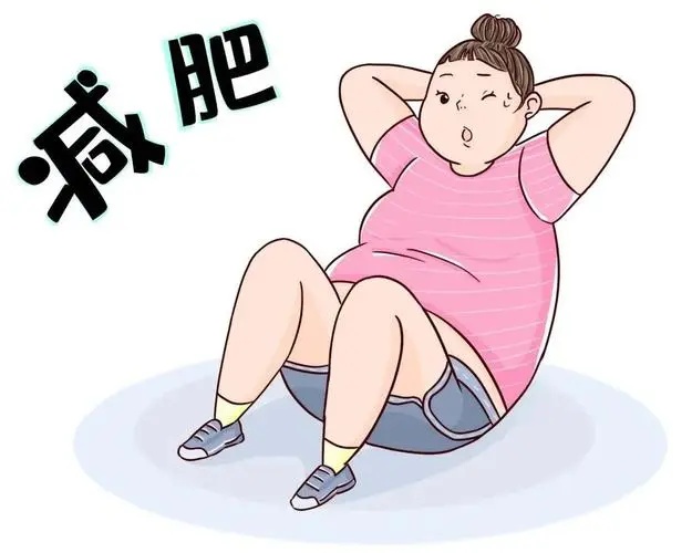 女生减肥漫画图片