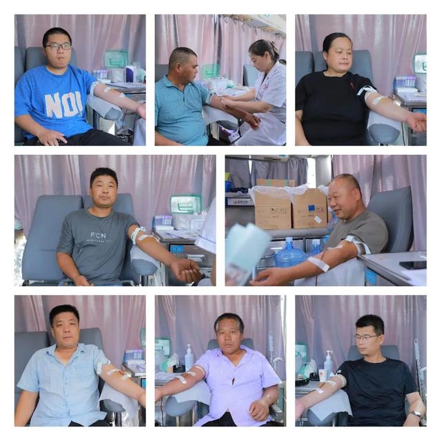 大荔县苏村镇组织开展团体献血活动