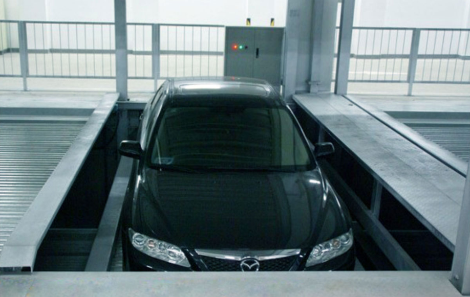 地下室层高不够的时候可以考虑这种类型的立体车库