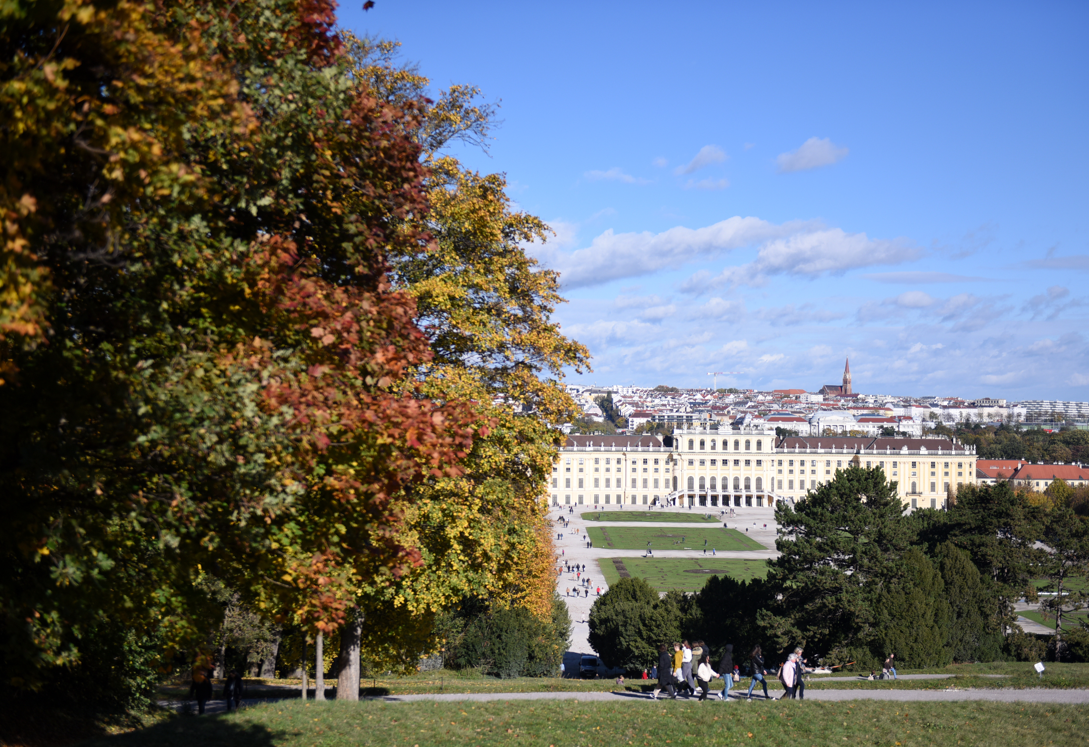 美泉宫花园掠影