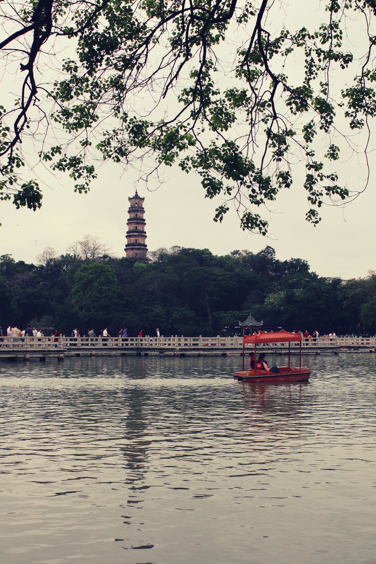 王朝云与苏东坡(惠州西湖)