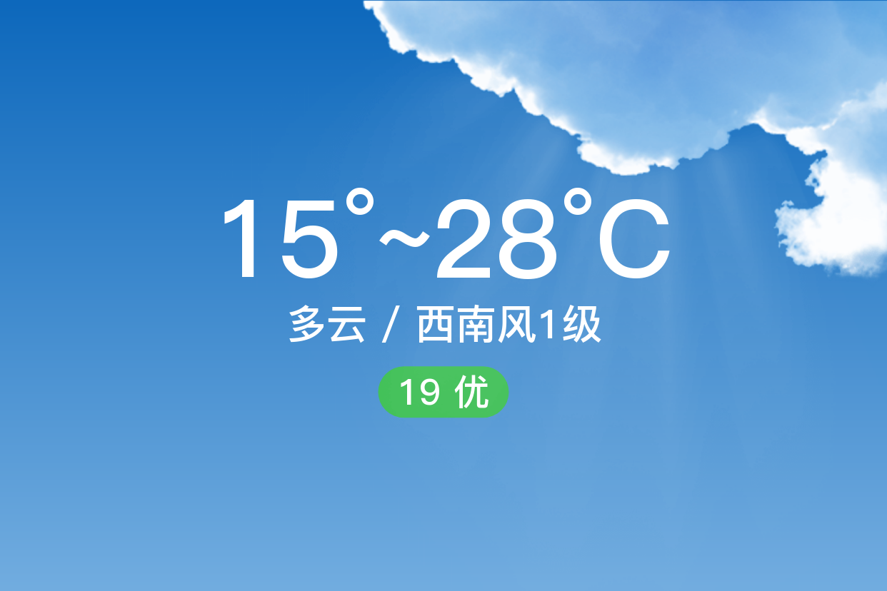 中旗天气预报