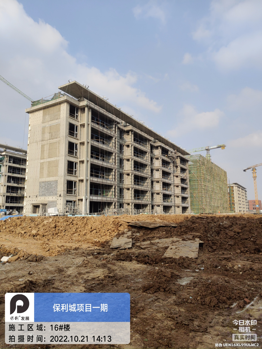 新家丨沈阳保利城10月工程进展曝光 多栋楼外保温完成