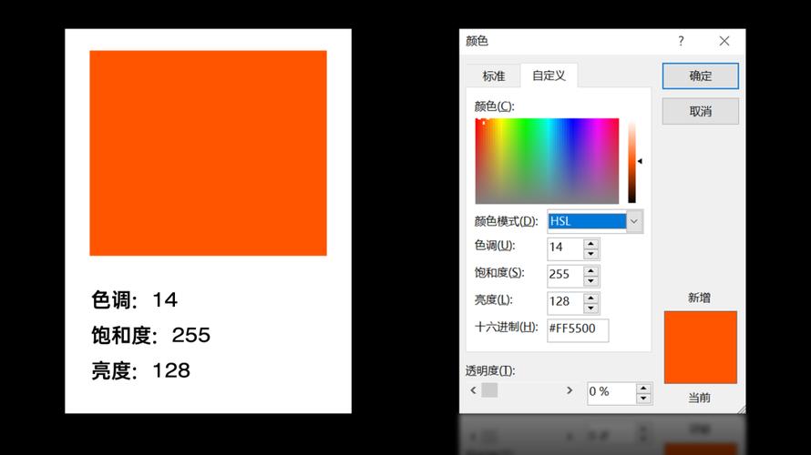 橙色参数 橙色的rgb值是