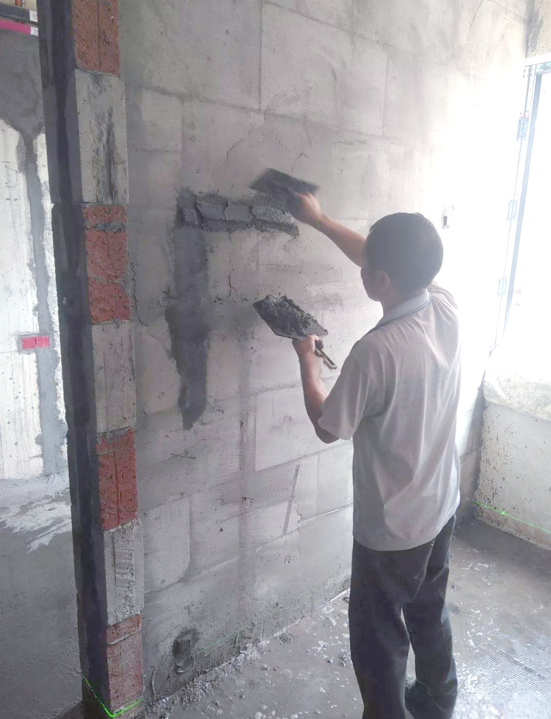 泥工施工详解:墙体抹灰的完整流程