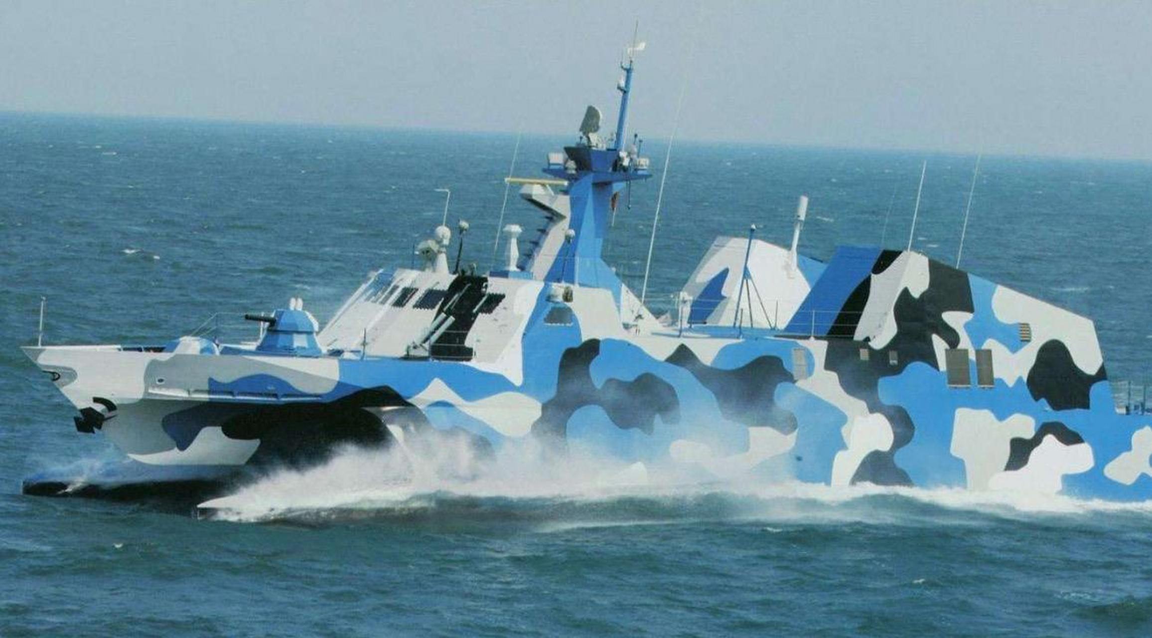 022导弹艇# #022导弹艇重出江湖# 自山东舰参加环岛军演后,解放军的