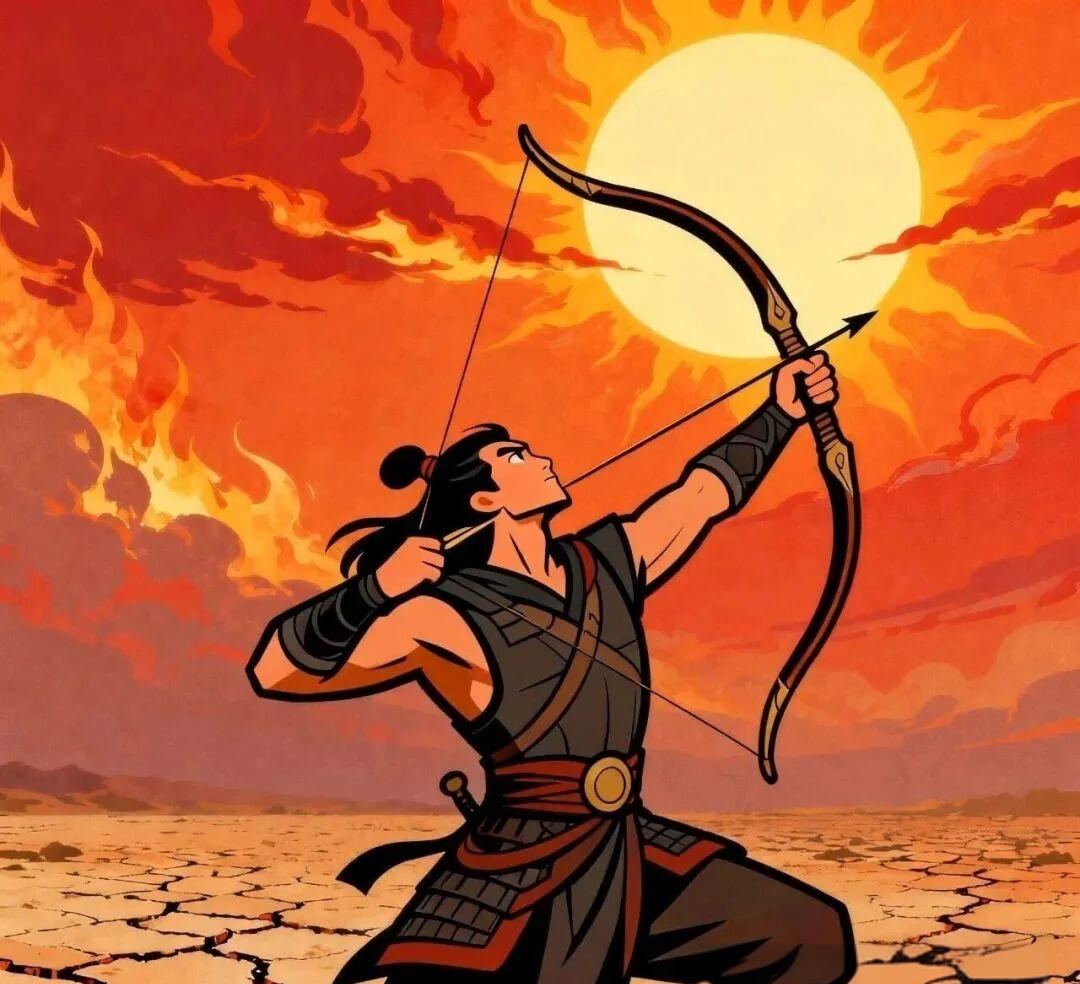 后羿射日:英雄传奇与历史影响