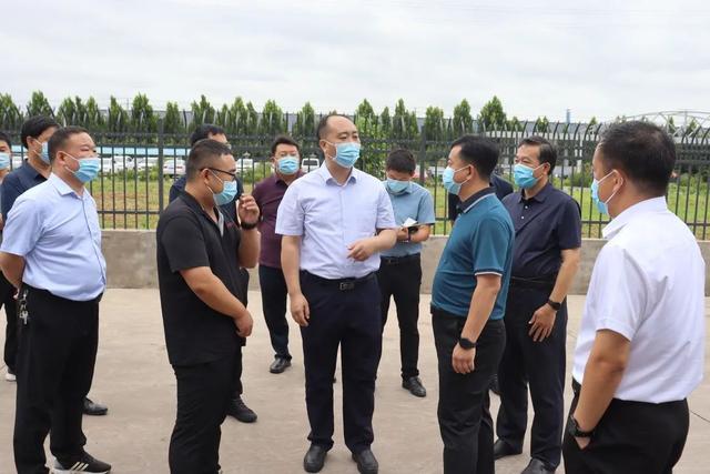 邯郸临漳:李书峰实地调研招商项目和重点企业