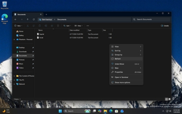 用户等了整整五年！Windows 11右键菜单终于加回“刷新”了