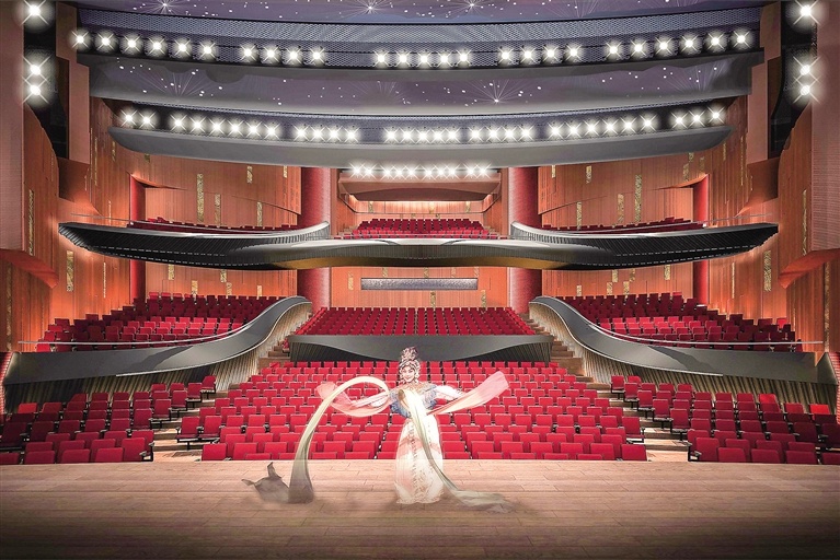 佛山粤剧院项目封顶 预计2022年末竣工