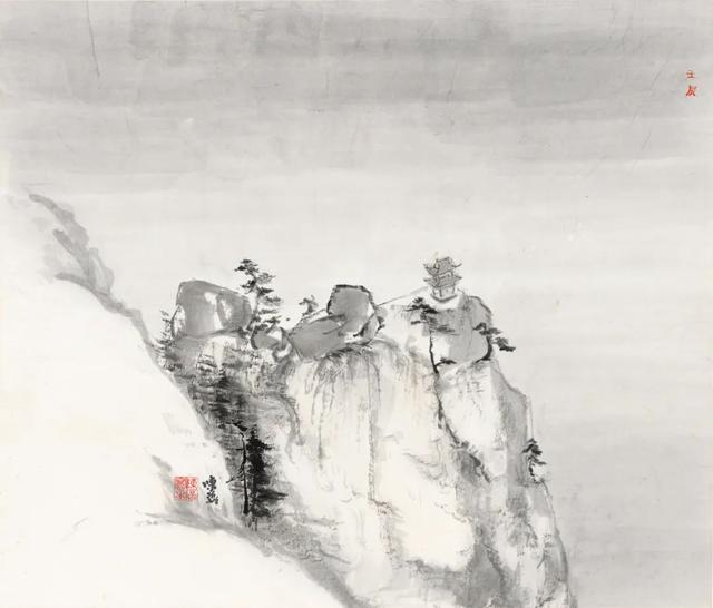 中国美术学院教师陈磊先生山水作品—念依草堂第229期