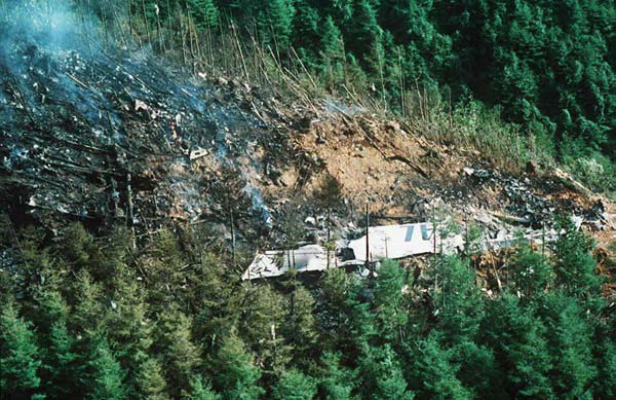 东京成田机场惊现"35年前坠毁客机"飞行踪迹,其遇难日就在一星期后