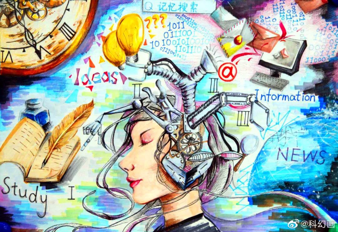 超全,超经典50张科幻画主题,创新大赛给孩子带来满满的创作灵感,必须