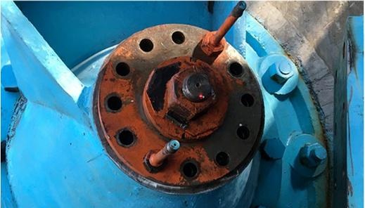 在培训过程中,工程师们注意到滑动轴承存在损坏,于是展开了深入的分析