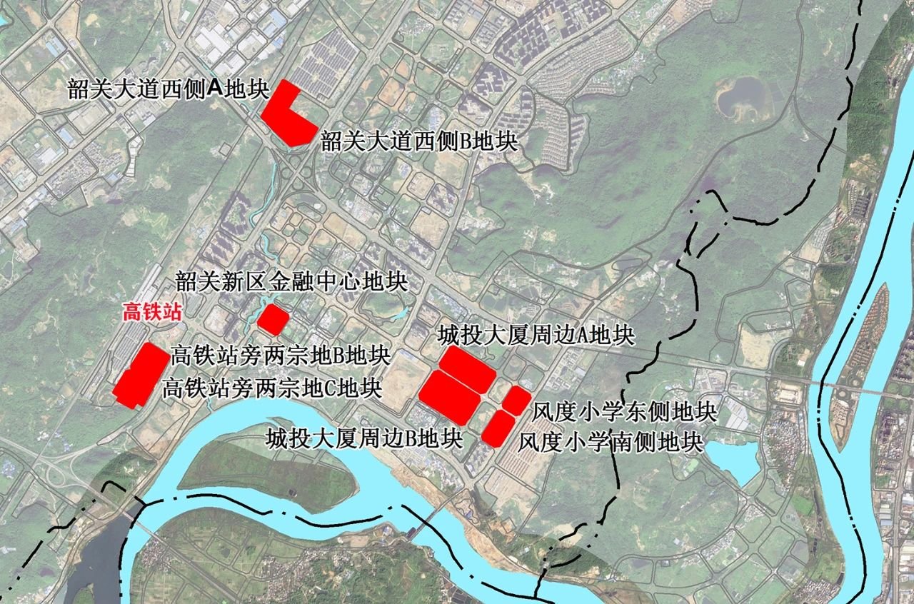 韶关市区居住用地不多了?可出让的地块大多集中在这里!