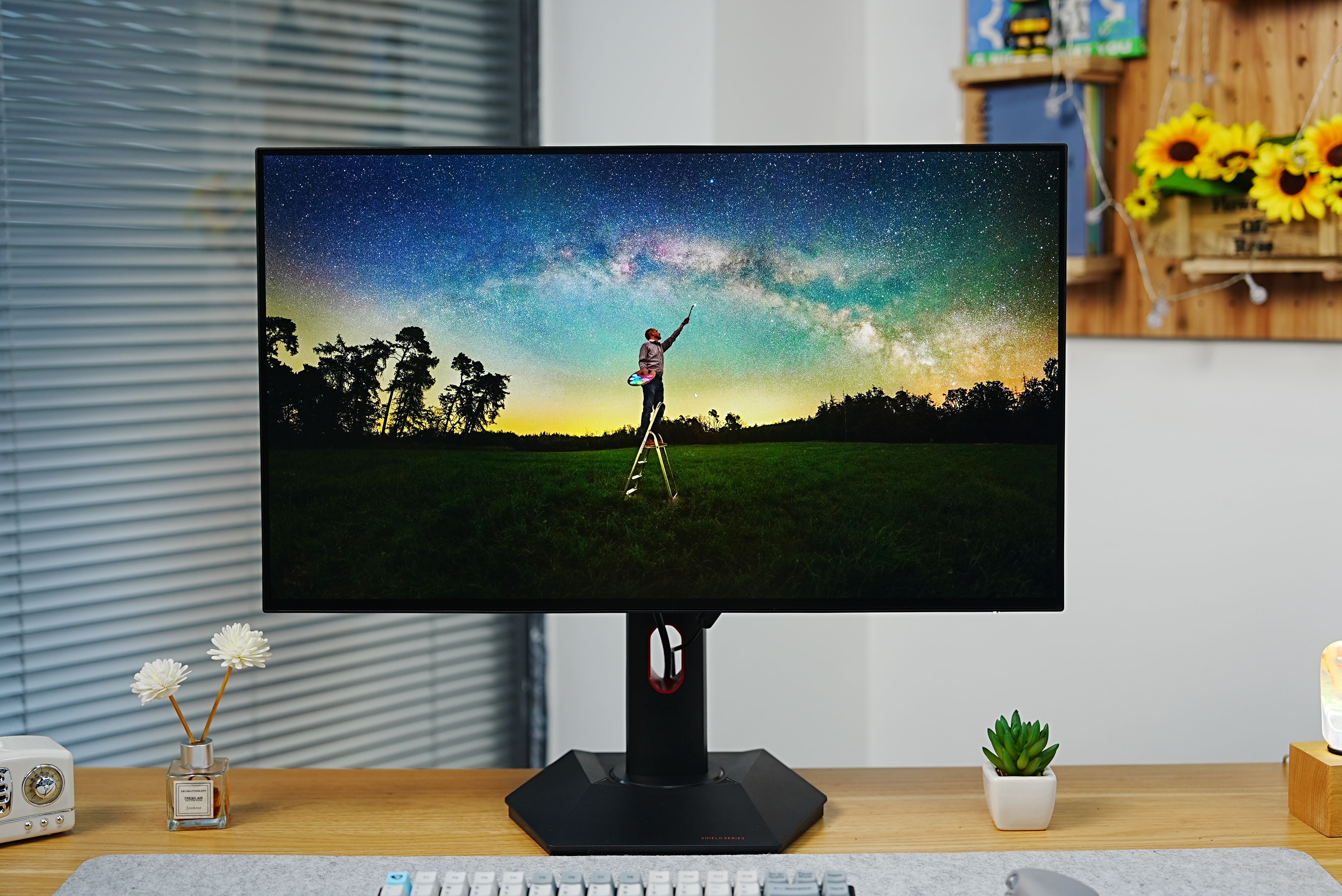 hkc神盾显示器hkc mg27u:一款高端4k电竞显示器体验如何?