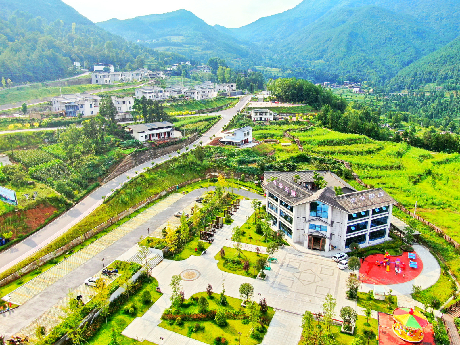 「美丽乡村」四川通江:山水田园 诗意新村