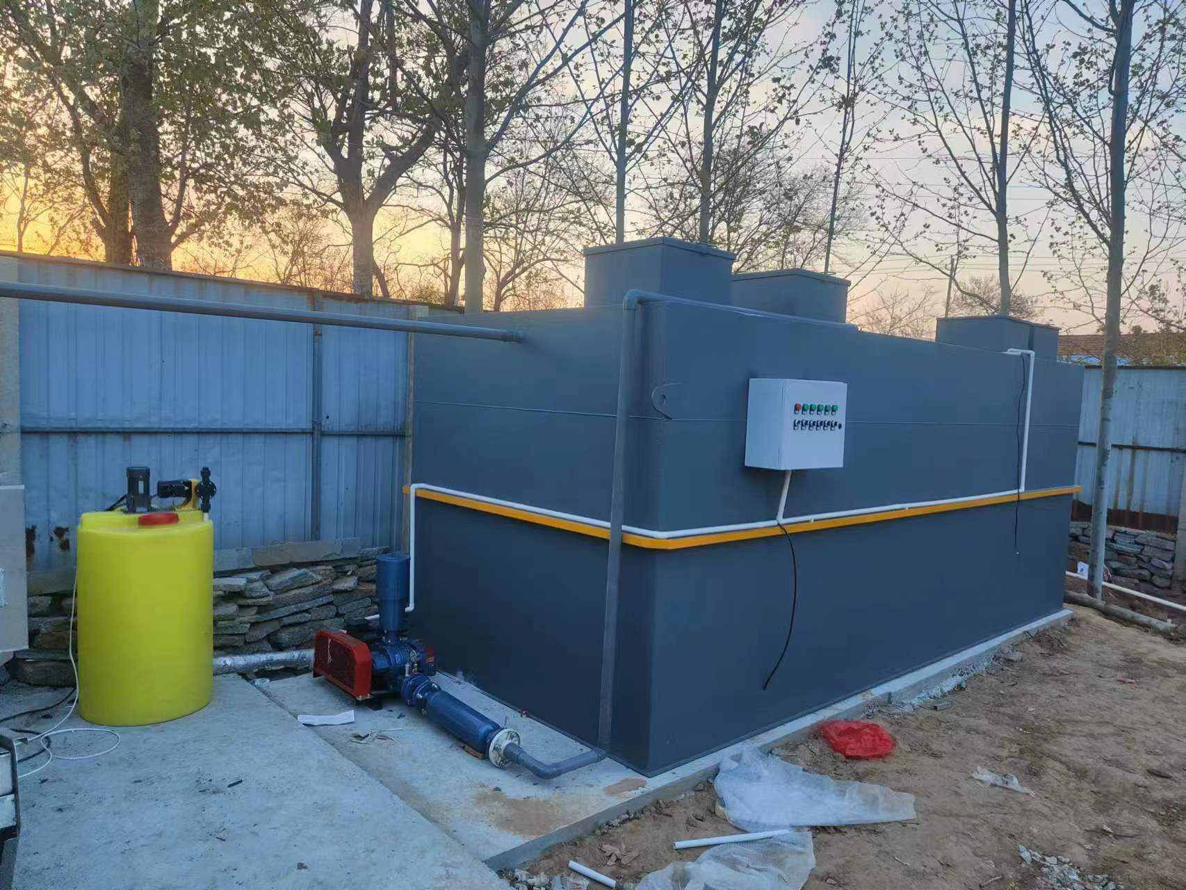 小型污水处理成套设备的处理工艺,设备的特点,设备的使用范围