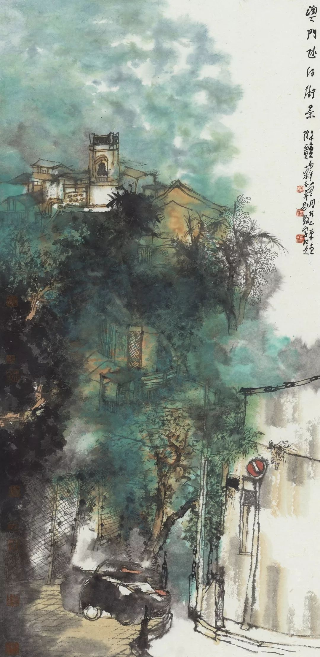 简美如诗——著名画家贾荣志写生作品的写意风采